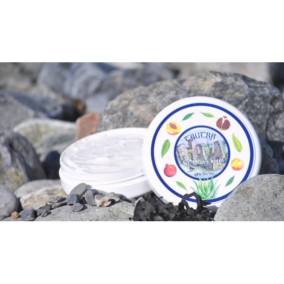 St. Olavs behandlingskrem i krukke - 48% AloeVera